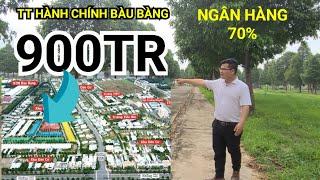 Thực Tế Đất Nền Trung Tâm Hành Chính Bàu Bàng Bình Dương 900Tr