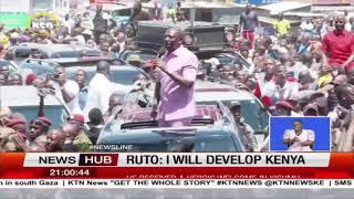 President Ruto receives heroic welcome in Kisumu