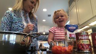 Ashley Ketz cooks Stuffed bell pepper soup