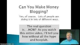 Can you make money blogging l How to Make Money Blogging