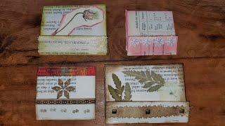 Junk Journal ~ Using Up Book Pages  Ep 17 ~ Classic Matchbook with a Twist! The Paper Outpost! :)