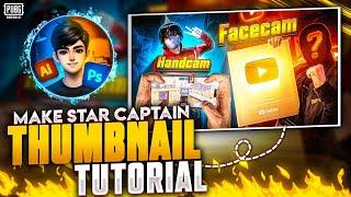 How to Make Thumbnails Like Star Captain On Mobile | Collaboration With @Mirpurkhasyt