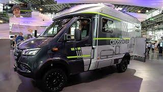 Hymer MLT 570 Crossover 4x4 ML T Offroad Camper Van RV Camping car MB walkaround and interior V2109