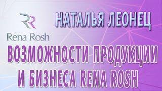 Наталья Леонец  о возможностях продукции и бизнеса Rena Rosh