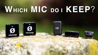 DJI Mic vs Rode Wireless Me - AUDIO SHOOTOUT