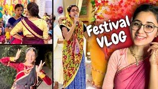 Radha Krishna Marriage DID WE JUST PREPARE 3 DANCES IN ONE DAY? Radha Ashtami Vlog 2024