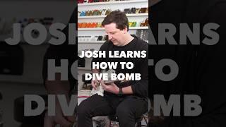 @laribasilio_ teaches Josh how to dive bomb and more!