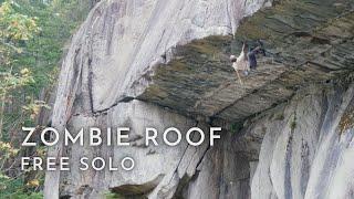 Zombie Roof (5.13a/12d) Free Solo Uncut | Gus Ryan | Squamish Climbing