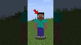 HEROBRINE may have been in MINECRAFT?? #shorts