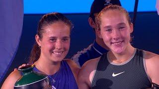 Mirra Andreeva vs Daria Kasatkina Trophy Ceremony | Ningbo 2024 Final