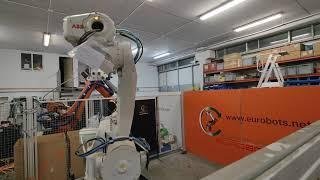 ABB IRB 6700 industrial robot at Eurobots