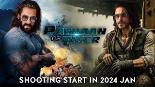 Tiger Vs Pathaan Shooting Start In 2024 Jan Direct By Siddharth Anand | Salman Khan Vs Shahrukh Khan