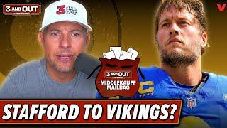 Vikings-Rams trade for Stafford, Geno Smith’s future with Seahawks, Sam Darnold payday | 3 & Out