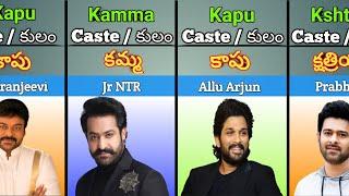 Tollywood Actors Real Caste || Telugu Actors Caste || telugu heroes