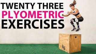 Plyometric exercises  - 23 Plyo Variations