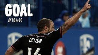 GOAL: Nick DeLeon strikes in a beauty to get D.C. on the board | Toronto FC vs. D.C. United