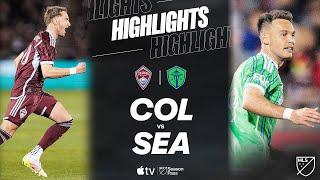Colorado Rapids vs. Seattle Sounders FC | Full Match Highlights