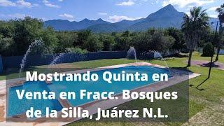 Mostrando Quinta en venta en Fraccionamiento Bosques de la Silla Juárez N.L.