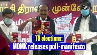 TN elections: MDMK releases poll-manifesto