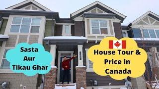 Canadian Houses| Inside a $330,000 Modern Townhouse| Life In Canada| Houses in Edmonton Alberta