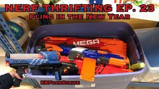 KBFoamStrike's NERF THRIFTING Vlog EP. 23: Fling in the New Year