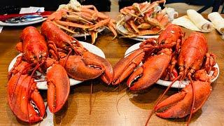 THE BEST ALL YOU CAN EAT LOBSTER & SNOW CRAB SEAFOOD BUFFET @ THIS FAMOUS BUFFET IN NORTHERN CA!