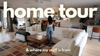 HOME TOUR! + telling you where all my stuff is from