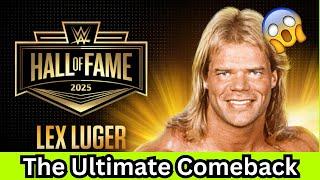 Lex Luger WWE Hall of Fame 2025 | From the Monday Night Wars to Hall of Fame