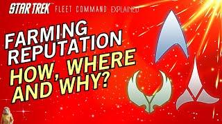 Farming Reputation | How to play Star Trek Fleet Command | Outside Views STFC