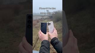 Samsung Galaxy S25 ultra vs iphone 16 pro max camera test #shorts #shortvideo #s25ultra #16promax
