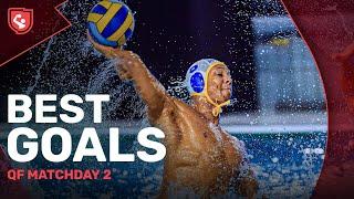 BEST GOALS | Counter Attacks, Lobs and More | Water Polo Champions League Quarter Final Stage MD2