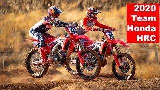 Team Honda HRC 2020 with Ken Roczen and Justin Brayton