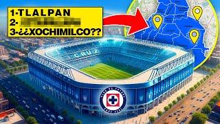 ¡Aquí quiere CRUZ AZUL CONSTRUIR su NUEVO ESTADIO, ya que LES TUMBARON SU PLAN!¿TRAICIÓN a Televisa?