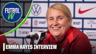 Emma Hayes EXCLUSIVE: Learning from Sir Alex Ferguson, USWNT, women’s Euros & more! | ESPN FC