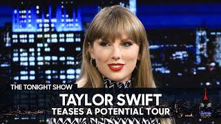 Taylor Swift Spills on Record-Breaking Midnights Album and Teases a Potential Tour | Tonight Show