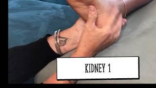 Kidney 1- Acupressure Point Location