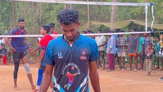 Hathil Boom Boom  Shot | Mayiladuthurai vs Jolly friends | Semi-Final | Mr Love Volleyball