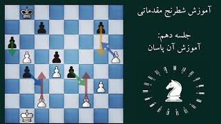 آموزش شطرنج مقدماتی || آن پاسان #شطرنج #chess