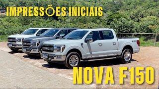 NOVA FORD F150: mudanças pontuais e 405 cv