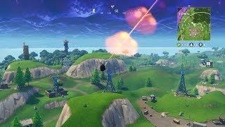 METEOR HITS DURING GAME NEAR WAILING WOODS (Fortnite)