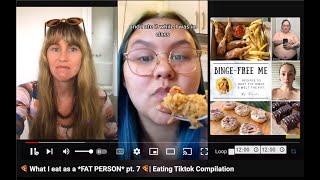 Freelee reacts to What fat women eat in a day...(who don't want to lose weight)