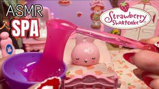 Relaxing Toy ASMR Mochi Bunny’s Strawberry Shortcake Spa Day