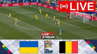 [LIVE] Ukraine vs. Belgium | UEFA Nations League 2024/25 | Match Live Today!