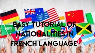 @EduTube-yq7ek |nationalities in French| learn French language for beginners