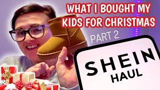 ** What I bought my 12 KIDS for CHRISTMAS 2024 ** | HUGE SHEIN HAUL Part 2 | Vlogmas Day 16