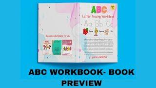 ABC Letter Tracing Workbook |  Alphabet Sounds | Alphabet Letters | Book Preview