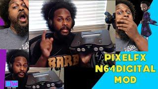 NEW RARE PixelFX N64 Digital HDMI Mod!