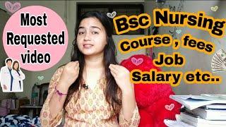 Most awaited video  | Bsc Nursing, fees, course etc.... | Educational video | kanika Bisht | #vlog