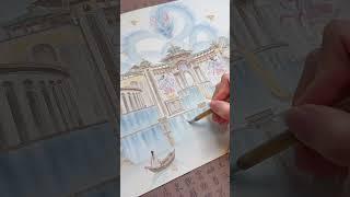 Expressive watercolor freehand brushwork | Eastern Aesthetics