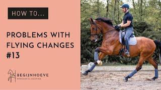 How To Fix Flying Changes with a Young Horse | Dressage Tutorial | Begijnhoeve | How to #13